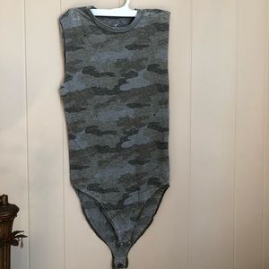 AMERICAN EAGLE CAMO BODY SUIT NWT